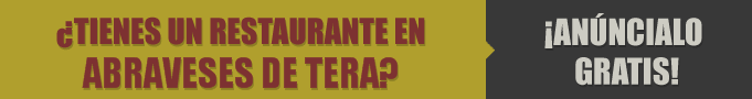 Restaurantes en Abraveses de Tera